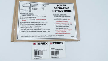 DECAL- TOWER OPERATING