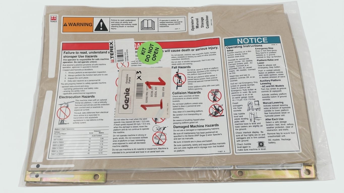 DECAL KIT, PLATFORM, WRD DECAL