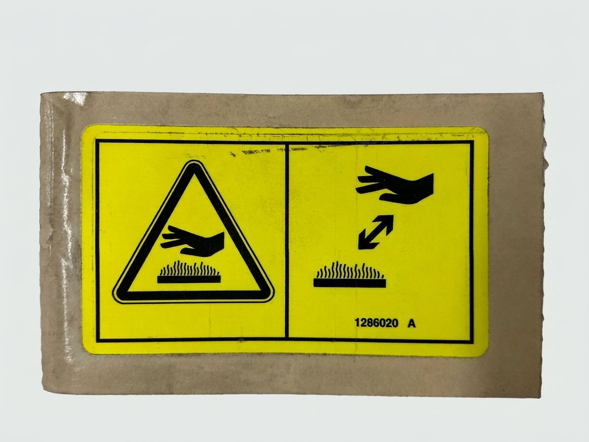 DECAL, BURN HAZARD, SYM
