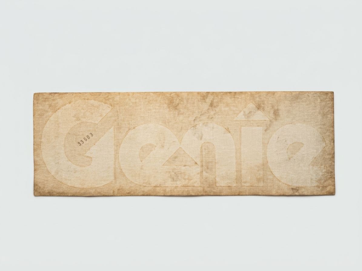 DECAL, GENIE LOGO 14" LONG