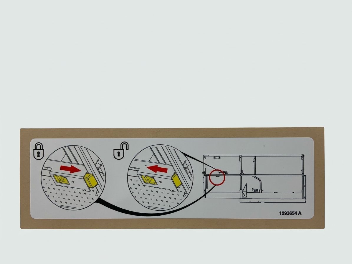 DECAL, LATCH INST SLAB ACCESS DECK