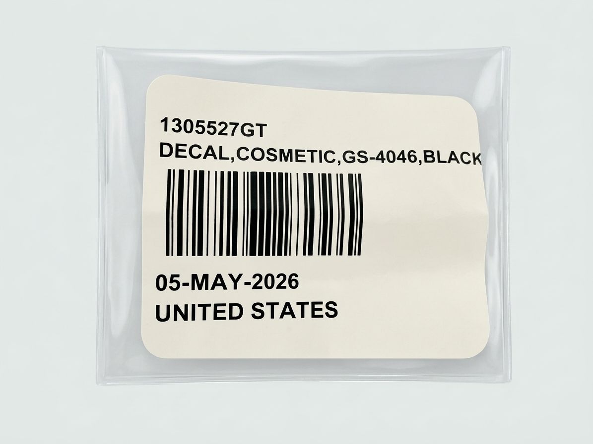 DECAL, COSMETIC, GS-4046?BLACK