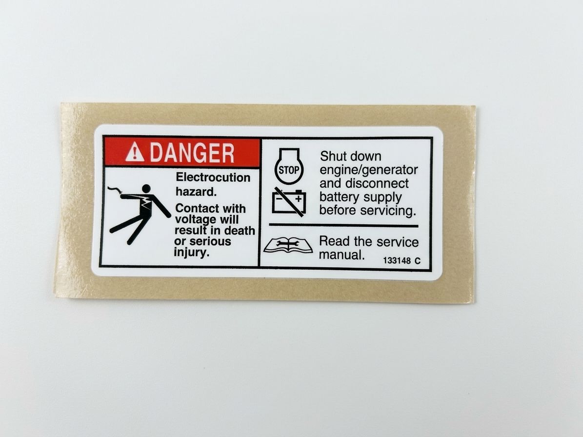 DECAL, DANGER, HAZARD VOLTAGE