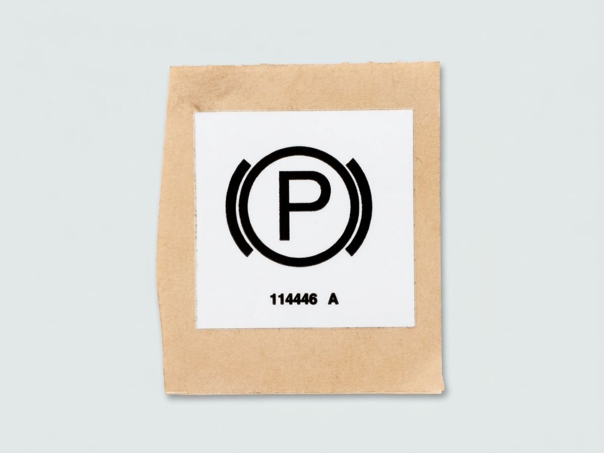 DECAL, LABEL, PARKING BRAKE