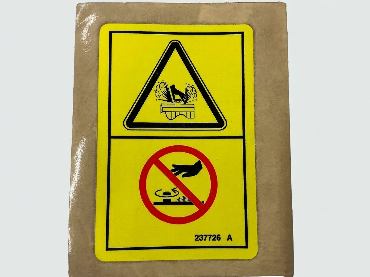 DECAL, WARN, EXPLOSION/BURN HAZARD