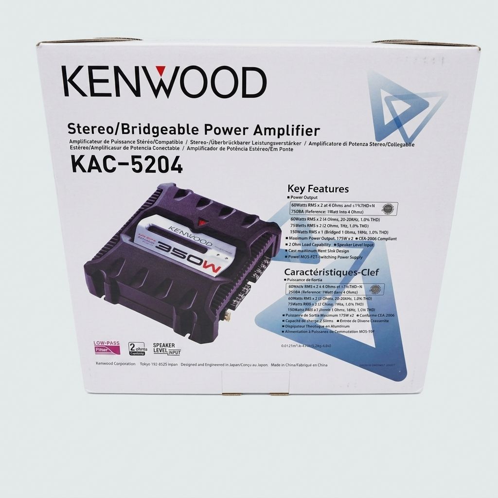 KENWOOD KAC-511 500W MONO CHANNEL CAR AMPLIFIER