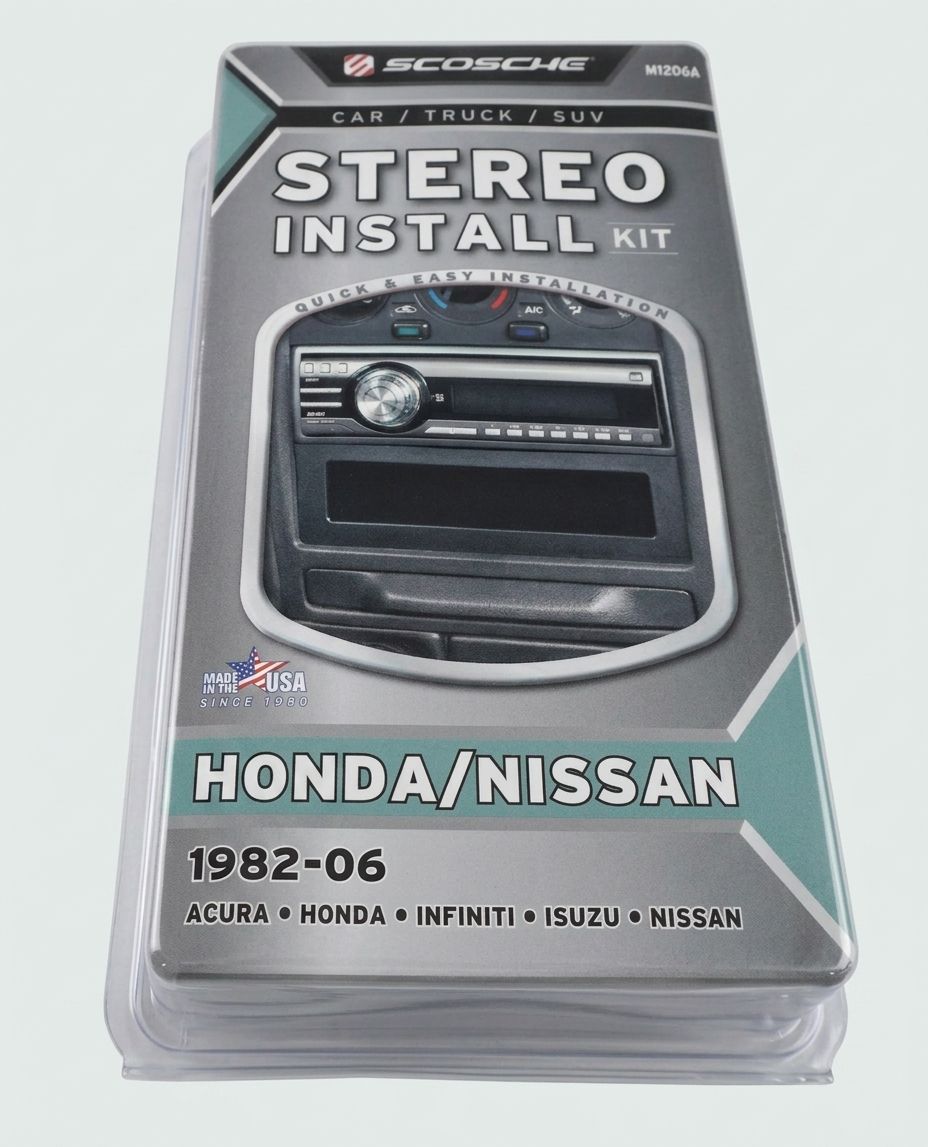 SCOSCHE UI3050A CAR STEREO INSTALL KIT HONDA / NISSAN 1982 - 2006 DIY